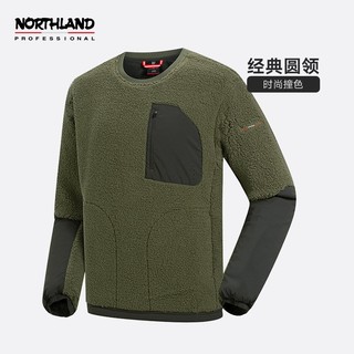 NORTHLAND 诺诗兰 男子抓绒衣 NFTBT5614S 番叶色