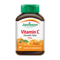 88VIP：Jamieson 健美生 维生素C橙味咀嚼片  60片