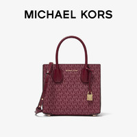 MICHAEL KORS MK Mercer 中号老花风琴款托特包 Michael Kors