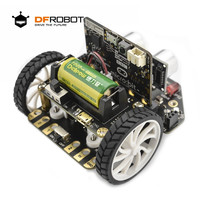 DFRobot 上海智位机器人 DFROBOT 麦昆4.0scrat图形编程机器人智能小车Micro:bit套装创客教育儿童益智玩具 高级套餐（赠巡线地图）