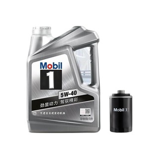 Mobil 美孚 1号 全合成机油 5W-40 SN PLUS级 4L+EP-003机滤+工时