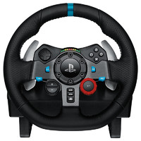logitech 罗技 G29 G923游戏方向盘仿真力反馈900度PC/PS4通用赛车模拟驾驶方向盘漂移欧卡尘埃地平线5
