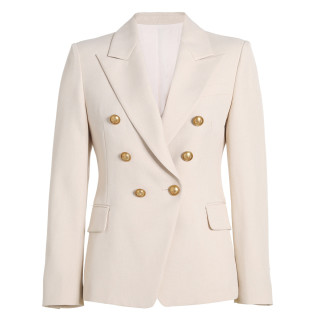 fiveplus5女士斜纹小西装2rn1045760杏色l