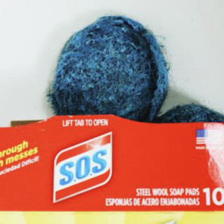 SOS 含皂钢丝绒球 10个