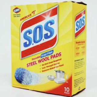 SOS 含皂钢丝绒球 20个