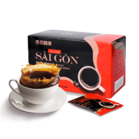 SAGOcoffee 西贡咖啡 速溶黑咖啡 30条装