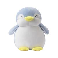 MINISO 名创优品 110044811 坐姿雪地企鹅毛绒玩具 蓝色