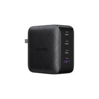 UGREEN 绿联 CD224 氮化镓充电器 三Type-C/USB-A 65W 黑色