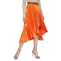 MISS SIXTY 女士长款半身裙 693KJ5350000 橙色 XXXL
