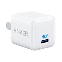 Anker 安克  A2633 手机充电器 Type-C 20W+MFi认证 Type-C转Lightning 数据线 1.8m 云朵白