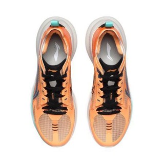 LI-NING 李宁 冲云 男子跑鞋 ARHR057-3 荧光杏橙/黑色 39.5