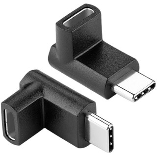 ULT-unite Typec弯头 公转母转接头 USB3.1