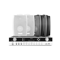 Hivi/惠威VA4-OS/VA6-OS定阻壁挂音箱定压挂壁喇叭会议室背景音乐