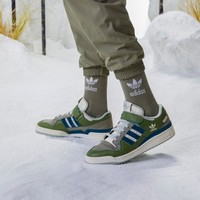 adidas 阿迪达斯 FORUM 84 LOW GREAT OUTDOORS TECH OLIVE GX4545 情侣款运动鞋