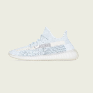 Adidas/阿迪达斯正品Yeezy 350 V2 新冰蓝新芝麻椰子跑步鞋FW3043（35、FW3043）