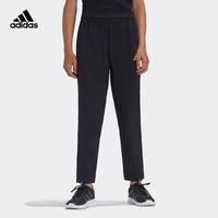 adidas阿迪达斯官网男儿童装秋季运动裤GD9186（黑色、176CM ）