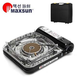 MAXSUN 脉鲜 户外便携卡式炉 野炊防风瓦斯炉 自驾烧烤炉具 火锅燃气罐炉 MS-3500CS