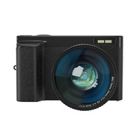 CHUBU 初步 DC101L 数码相机学生入门级微单相机卡片机照相机家用旅游便携单反相机 标配+广角镜