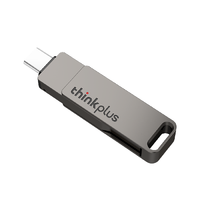 thinkplus MU90 USB 3.2 U盘 灰色 64GB Type-C