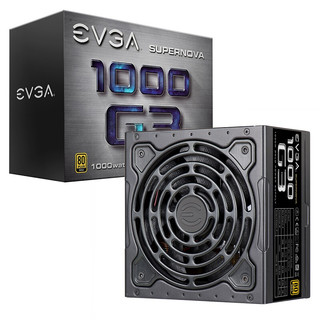 EVGA SuperNOVA 1000 G3 金牌（90%） 全模组ATX电源 1000W