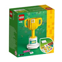 LEGO 乐高 礼品袋 方头仔积木儿童玩具 男孩女孩 生日礼物 40385 奖杯