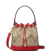 Monogram TORY BURCH 汤丽柏琦 Monogram系列 女士手提水桶包