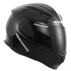 马鲁申 BFF-B5 摩托车头盔 全盔 亮黑 黑色镜片装 XXL码