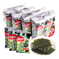 韩国原装进口零食海牌即食海苔2g*32包 儿童紫菜包饭寿司宝宝拌饭脆片