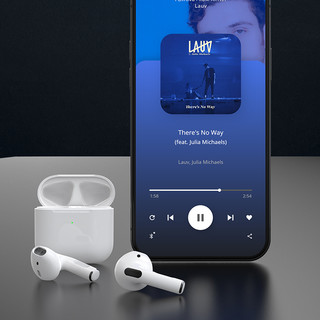 迪沃DEVIA 星动系列真无线迷你蓝牙耳机入耳式运动适用于苹果安卓 白色  官方标配