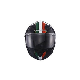 MARUSHIN 马鲁申 BFF-B5 摩托车头盔 全盔 黑意大利 透明镜片装 XXXL码
