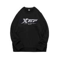 XTEP 特步 男子运动卫衣 879329920145 黑色 XXXL