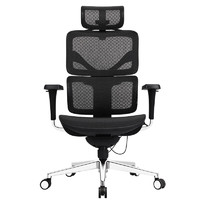 Want Home 享耀家 F3A 松林人体工学椅家用电脑椅 幻影黑 网布坐垫