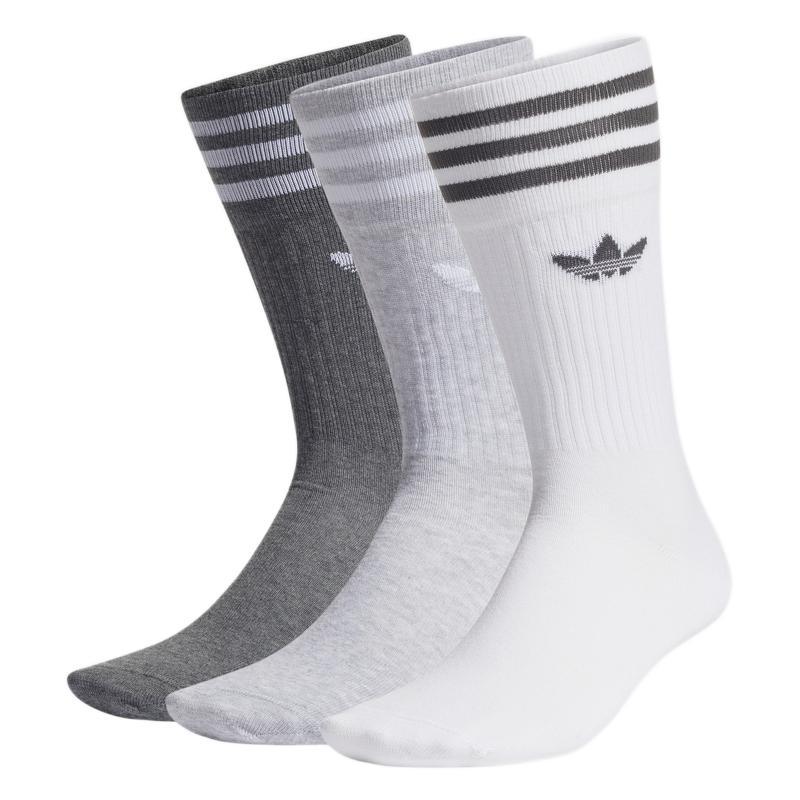 adidas ORIGINALS SOLID CREW SOCK 男子运动中筒袜 H62021