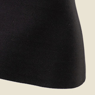 Miiow 猫人 女士胸垫一体式背心 纯黑 XL
