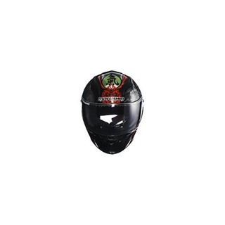 MARUSHIN 马鲁申 BFF-B5 摩托车头盔 全盔 黑气特别版 透明镜片装 XXL码