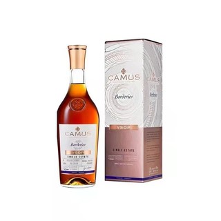 CAMUS 卡慕 干邑白兰地组合（布特妮XO家族珍藏干邑1L+布特妮VSOP干邑1L）+赠酒板礼盒（同款XO 50ml+VSOP 50ml）