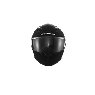 MARUSHIN 马鲁申 BFF-B5 摩托车头盔 全盔 哑黑 透明镜片装 XL码
