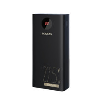 ROMOSS 罗马仕 PEA40 PF 移动电源 黑色 40000mAh Type-C/Lightning/Micro-B 22.5W 双向快充