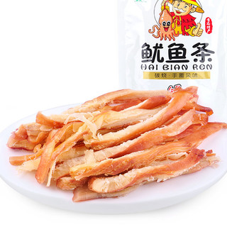 海边人 鱿鱼条 原味 500g