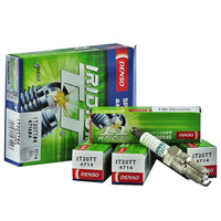 DENSO 电装 双针铱金火花塞IT20TT适配经典福克斯马自达3/GL8君威蒙迪欧