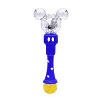 Disney 迪士尼 泡泡棒-透明款 蓝色 充电套装+泡泡水90ml+浓缩液*30+螺丝刀