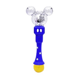 Disney 迪士尼 泡泡棒-透明款 蓝色 充电套装+泡泡水90ml+浓缩液*30+螺丝刀