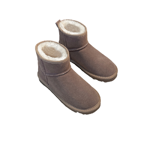 Agsdon 奥古狮登 女士短筒雪地靴 9420 淤泥灰 35