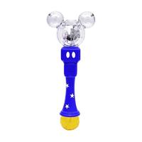 Disney 迪士尼 泡泡棒-透明款 蓝色 电池*3+泡泡水1090ml+螺丝刀