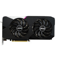 ASUS 华硕 DUAL GeForce RTX 3060 Ti-O8G-V2 LHR版 显卡 8GB 黑色