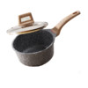 SOWE 素味 奶锅(18cm、1.9L、麦饭石、灰色)
