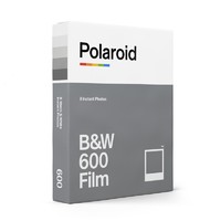 Polaroid宝丽来拍立得相纸600系类NOW Onestep+彩虹机系列胶片 一次成像相纸 白边黑白相纸