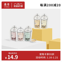 Vetreska 未卡 网红奶茶猫条零食营养增肥猫湿粮妙鲜幼猫零食12gx6猫零食包  三文鱼
