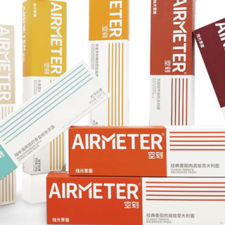 AIRMETER 空刻 意大利面组合装 2口味 270.2g*6盒（经典番茄肉酱270.2g*3盒+黑椒牛柳270.2g*3盒）