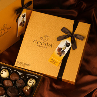 GODIVA 歌帝梵 巧克力金装礼盒 290g